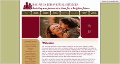Desktop Screenshot of bayareabehavioral.com